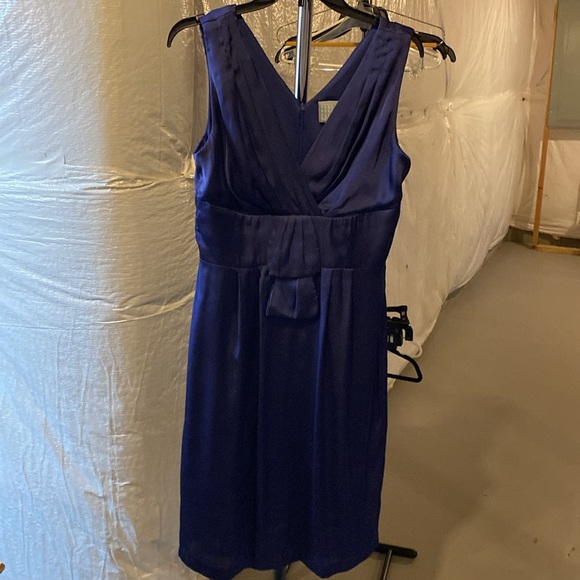 Dressy dress navy blue - Picture 2 of 6
